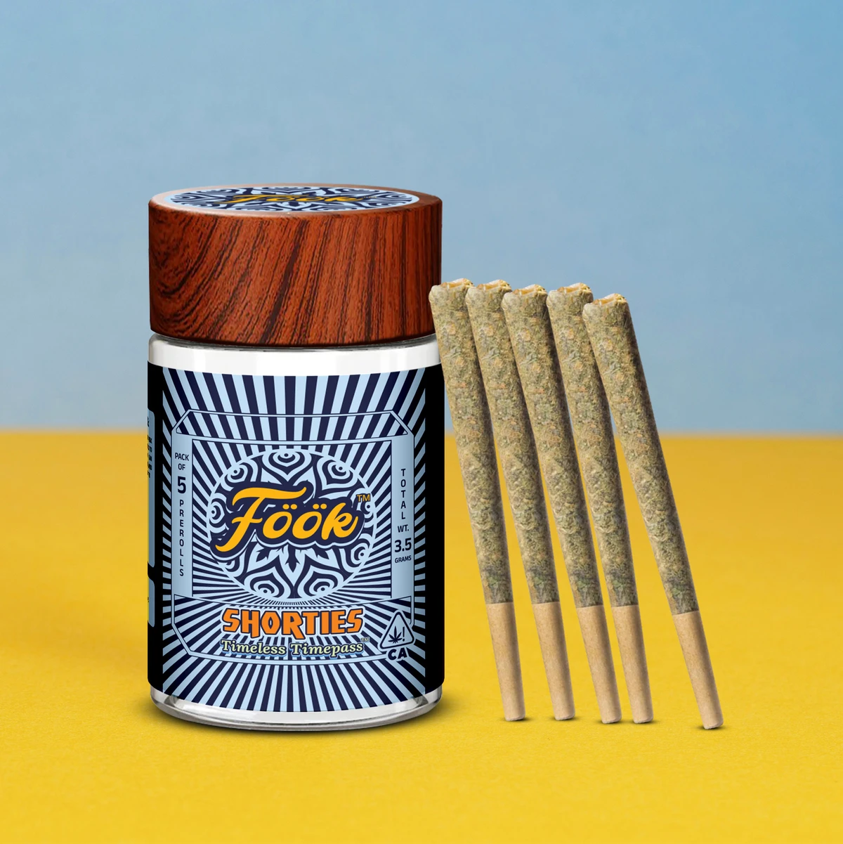 Föök | Shorties | 5 Pack Prerolls | LCG (3.5G)